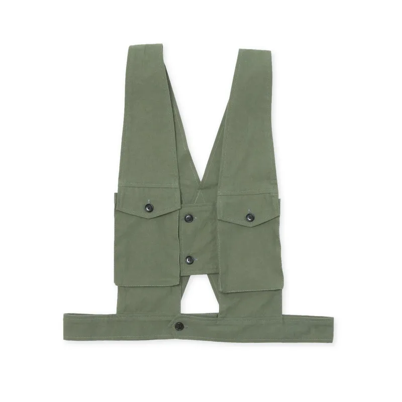 Harness - Olive Cotton made by S.K. Manor Hill