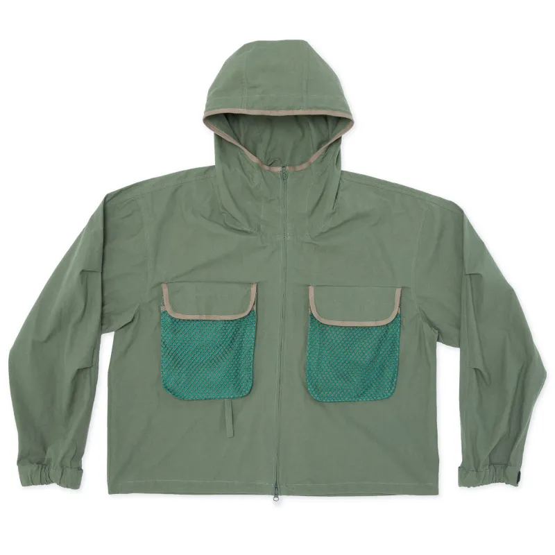 Wading Jacket - Olive Cotton sold by S.K. Manor Hill