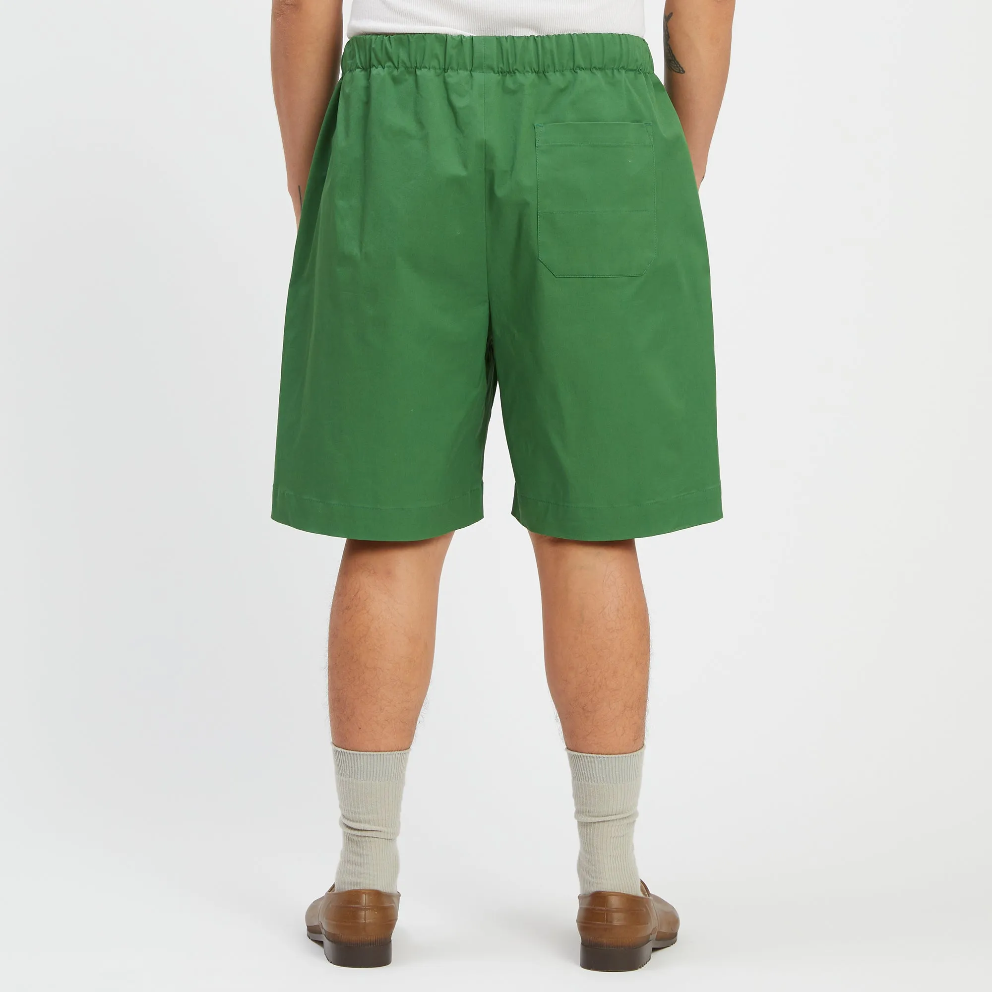 Barrack Short - Green Cotton sold by S.K. Manor Hill product image thumbnail 5