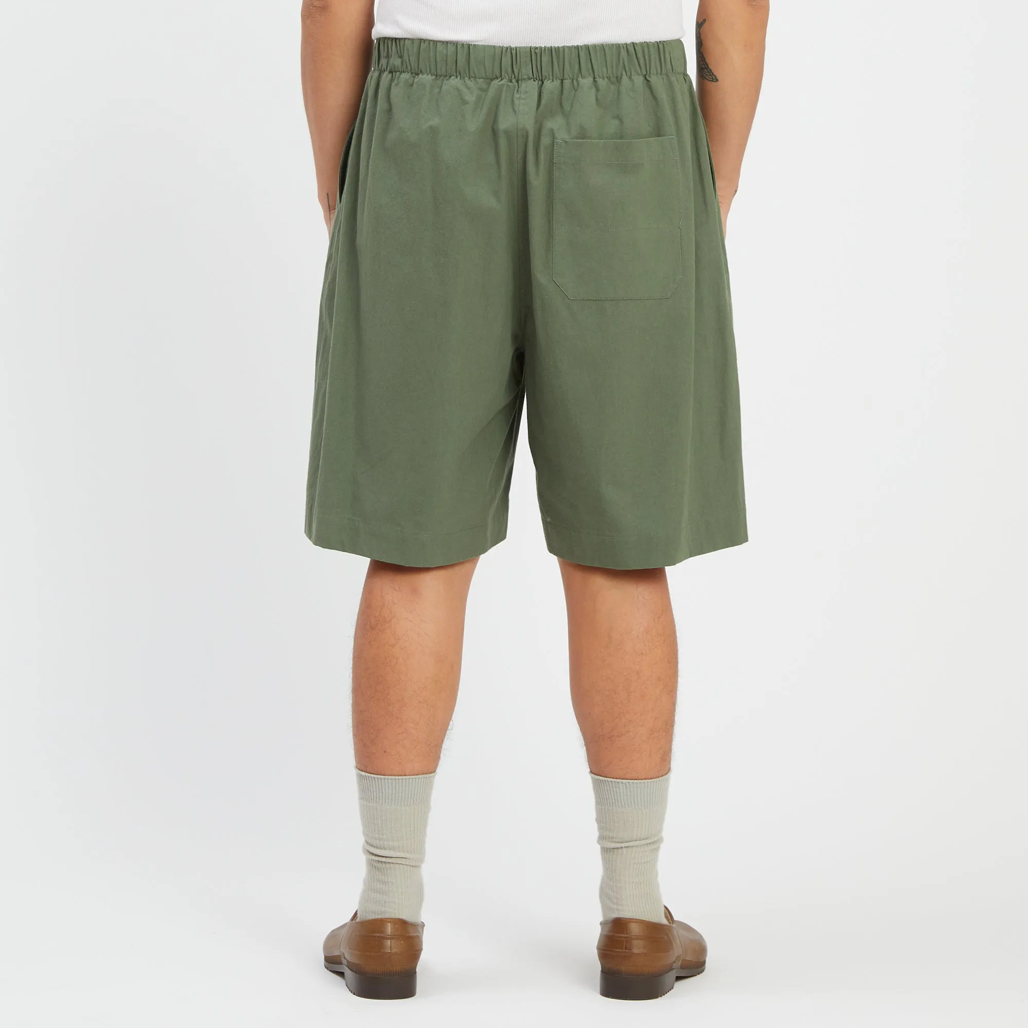 Barrack Short - Olive Cotton sold by S.K. Manor Hill product image thumbnail 5