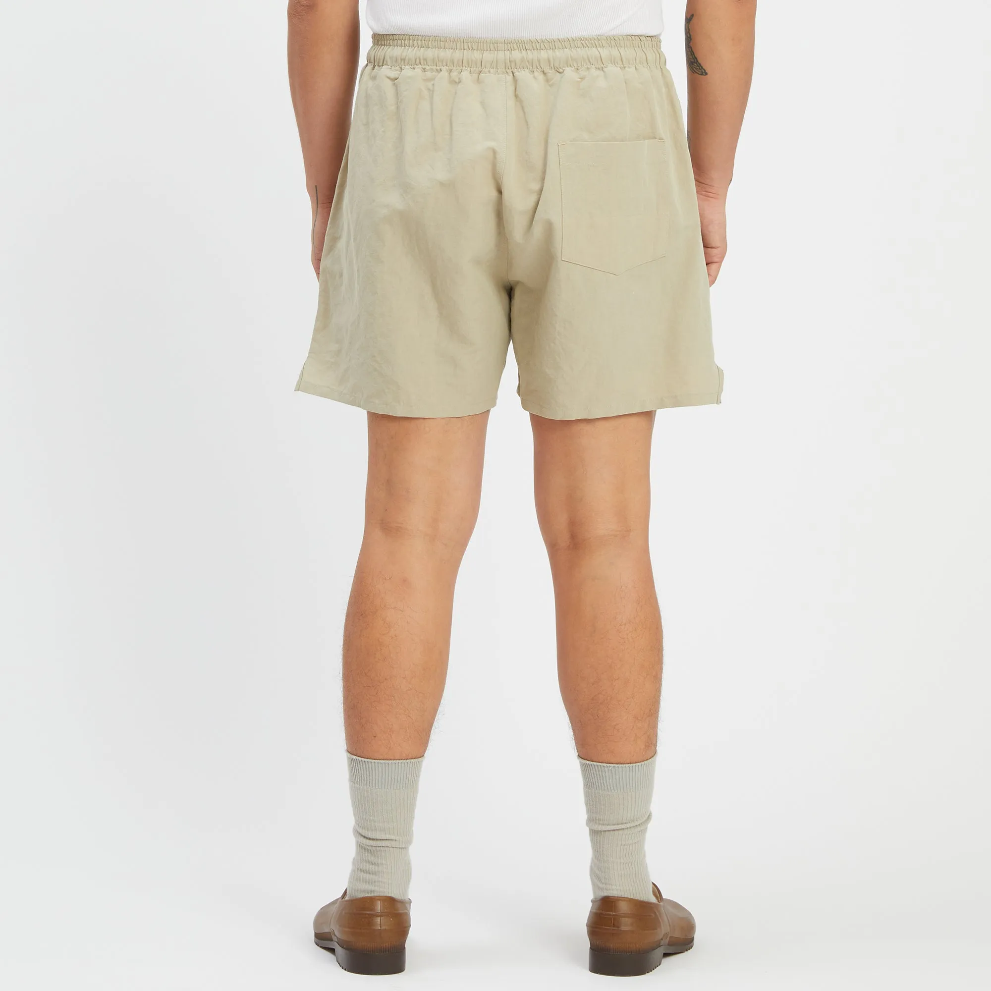 MT Short - Beige Linen / Cotton sold by S.K. Manor Hill product image thumbnail 5