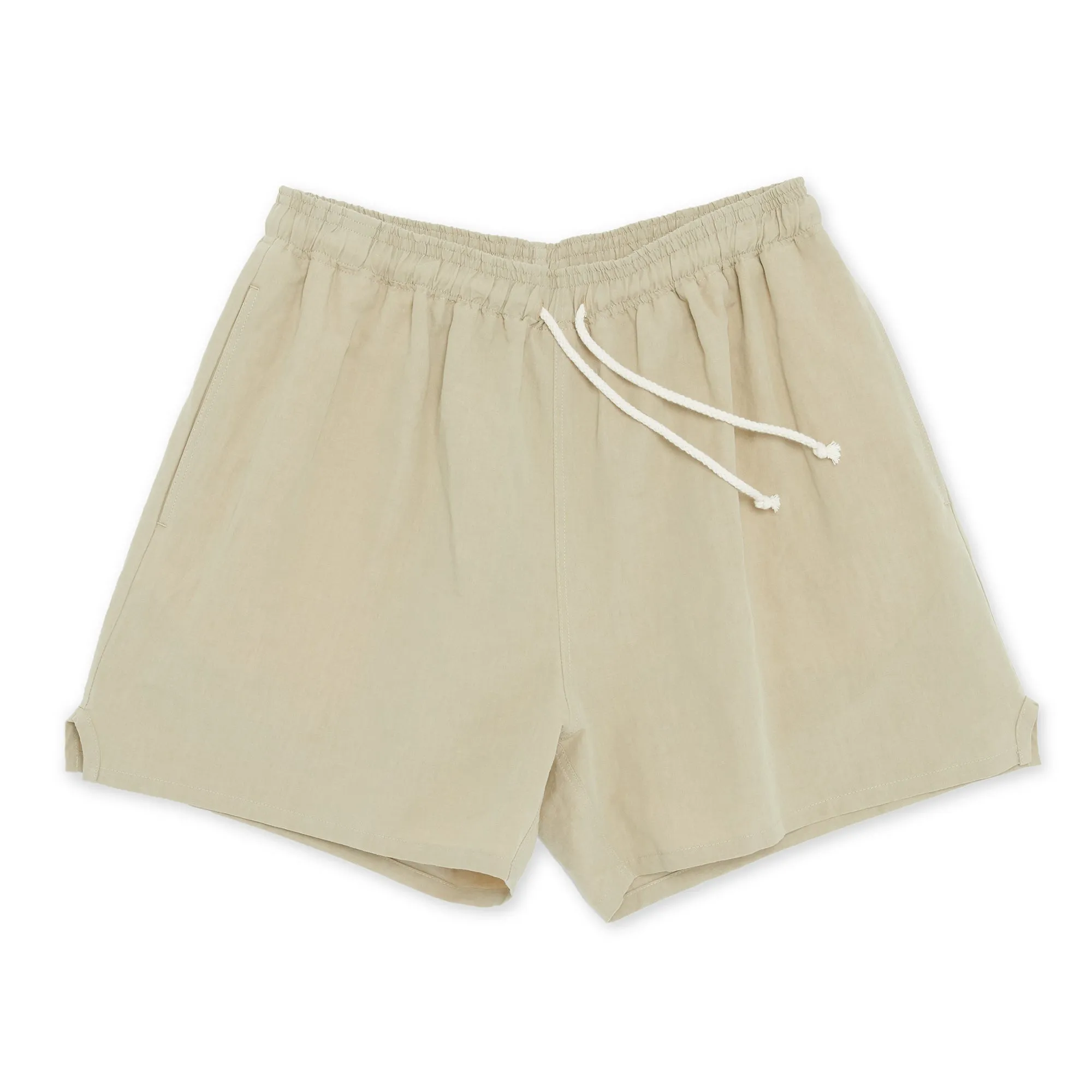 MT Short - Beige Linen / Cotton sold by S.K. Manor Hill