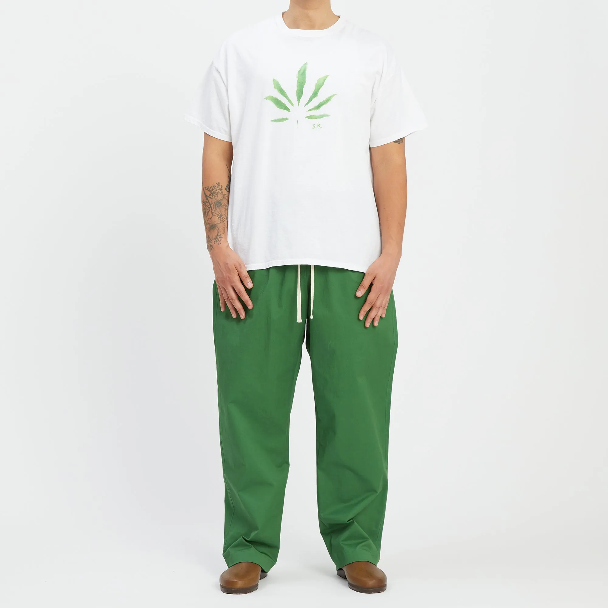 Big Bronco Pant - Green Cotton sold by S.K. Manor Hill product image thumbnail 2