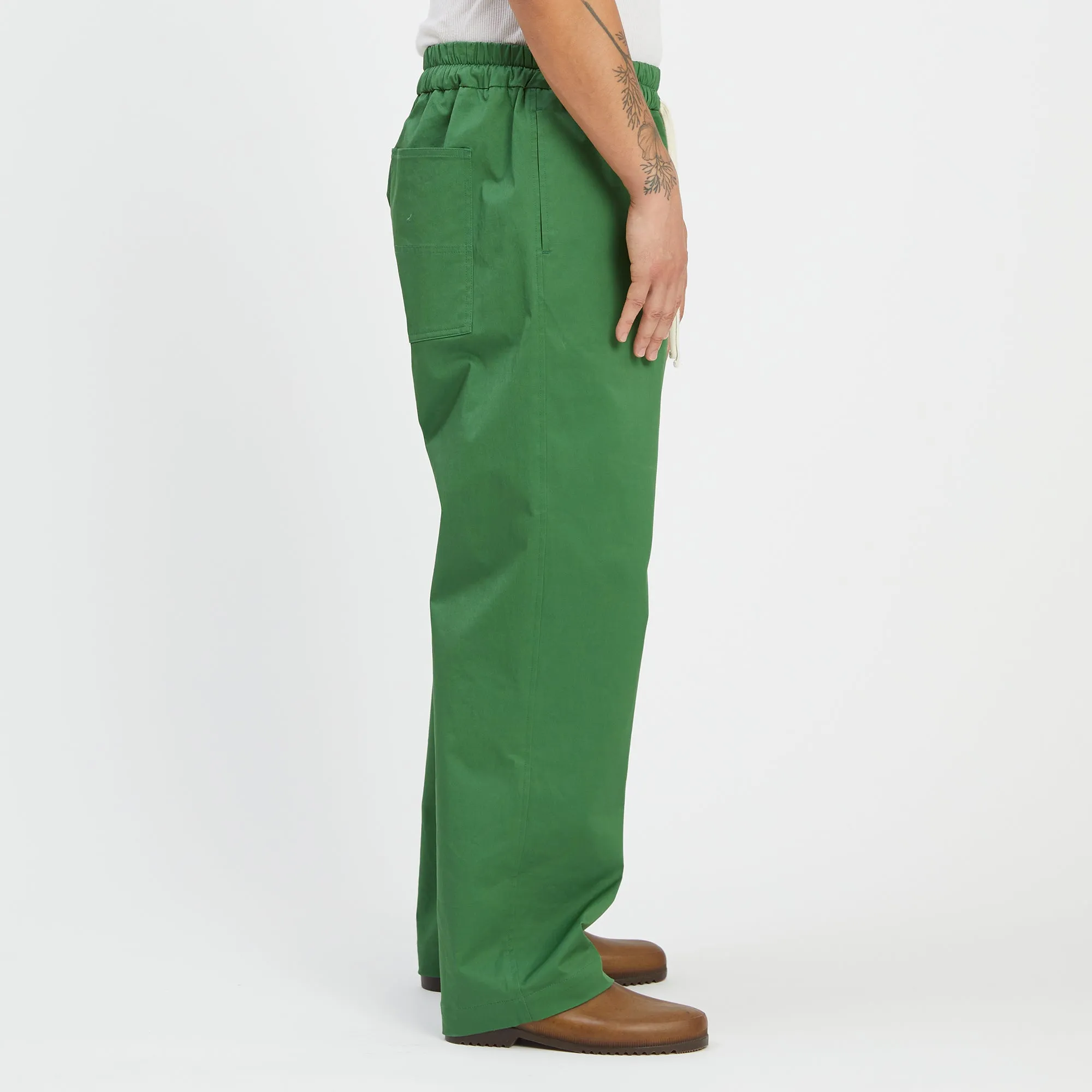 Big Bronco Pant - Green Cotton sold by S.K. Manor Hill product image thumbnail 4