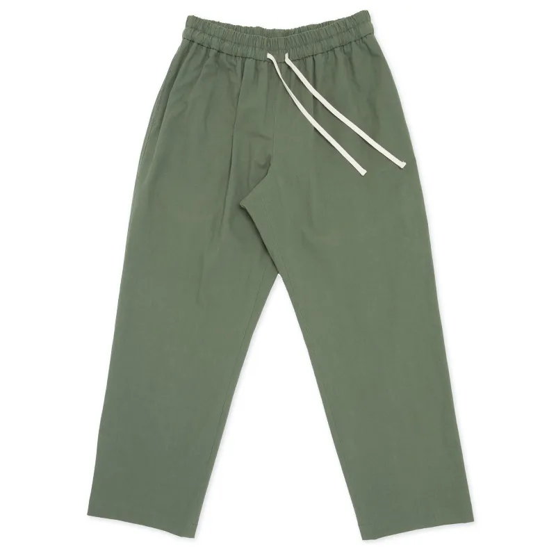 Big Bronco Pant - Olive Cotton made by S.K. Manor Hill
