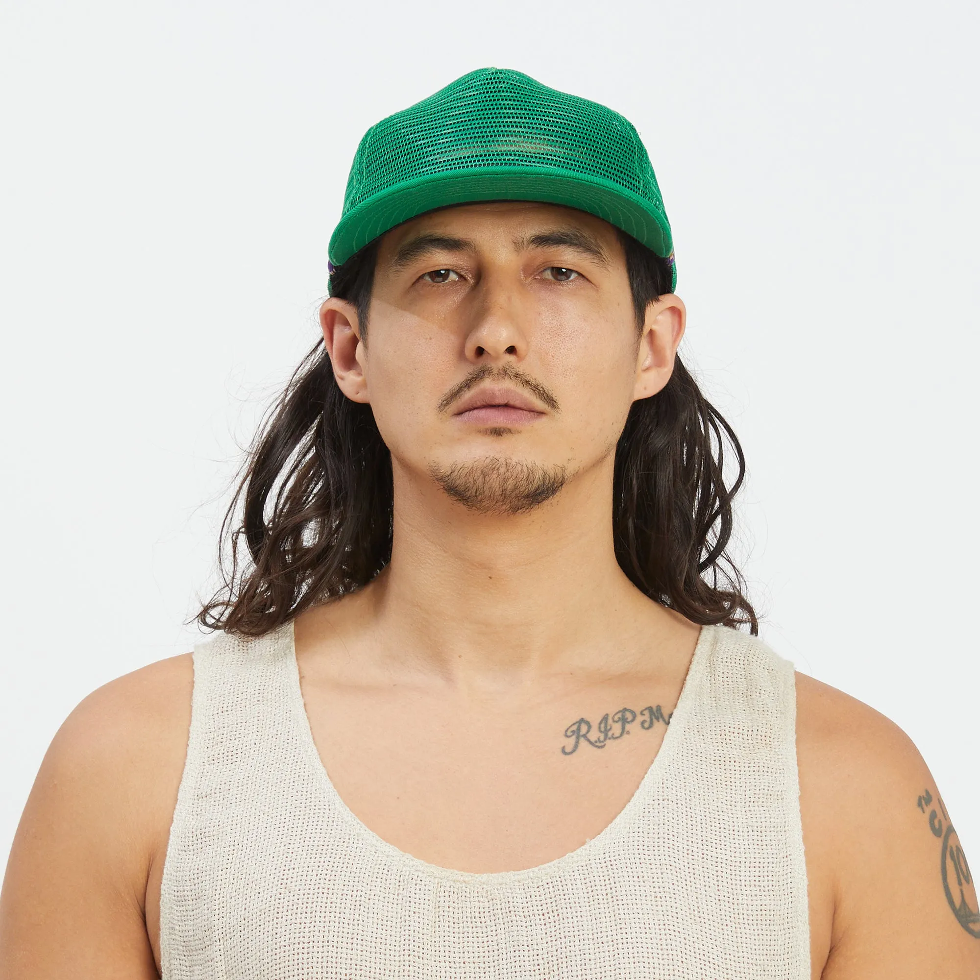 Mesh Hat - Kelly Green Mesh sold by S.K. Manor Hill product image thumbnail 3