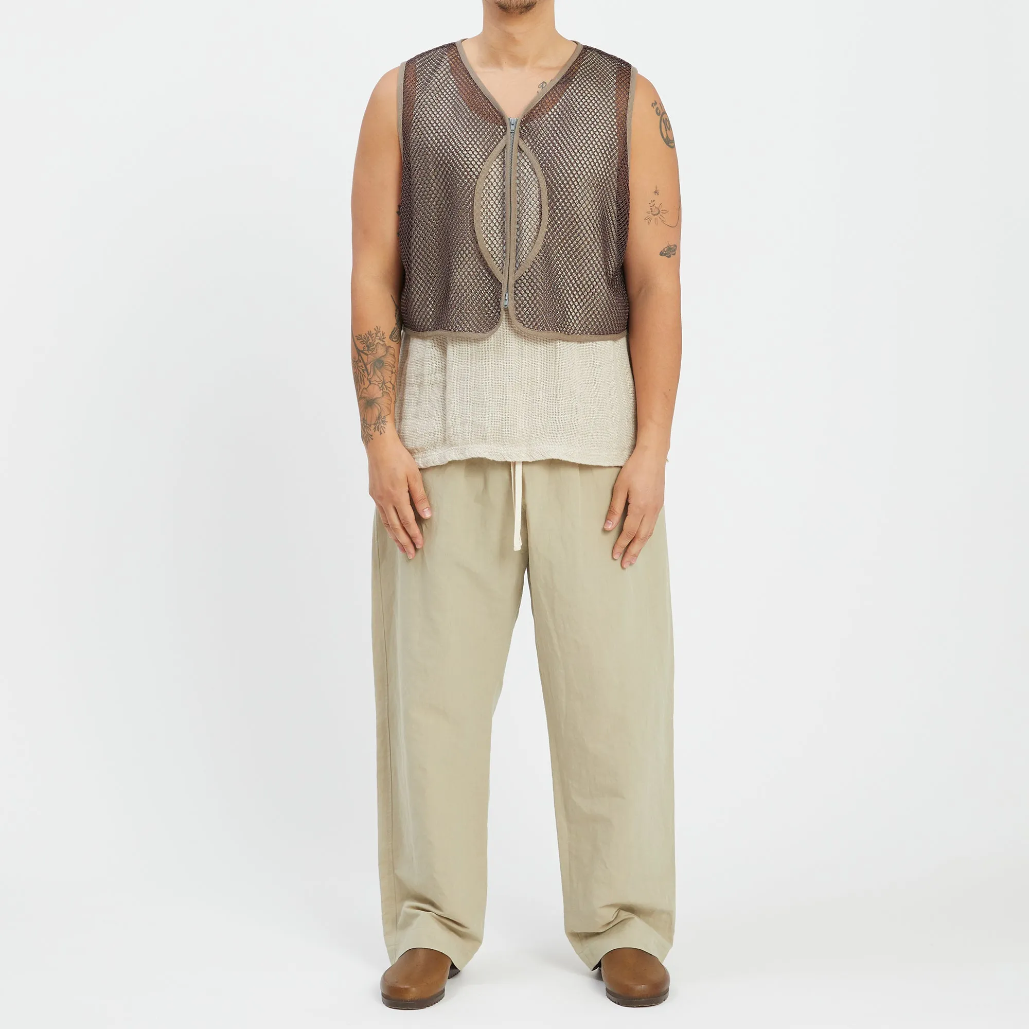 Trapper Vest - Brown Mesh sold by S.K. Manor Hill product image thumbnail 2
