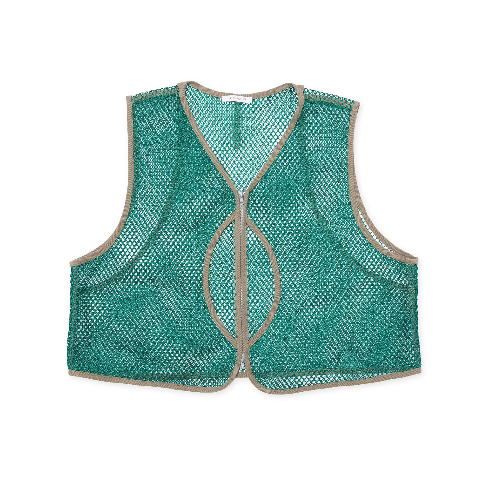 Trapper Vest - Green Mesh sold by S.K. Manor Hill