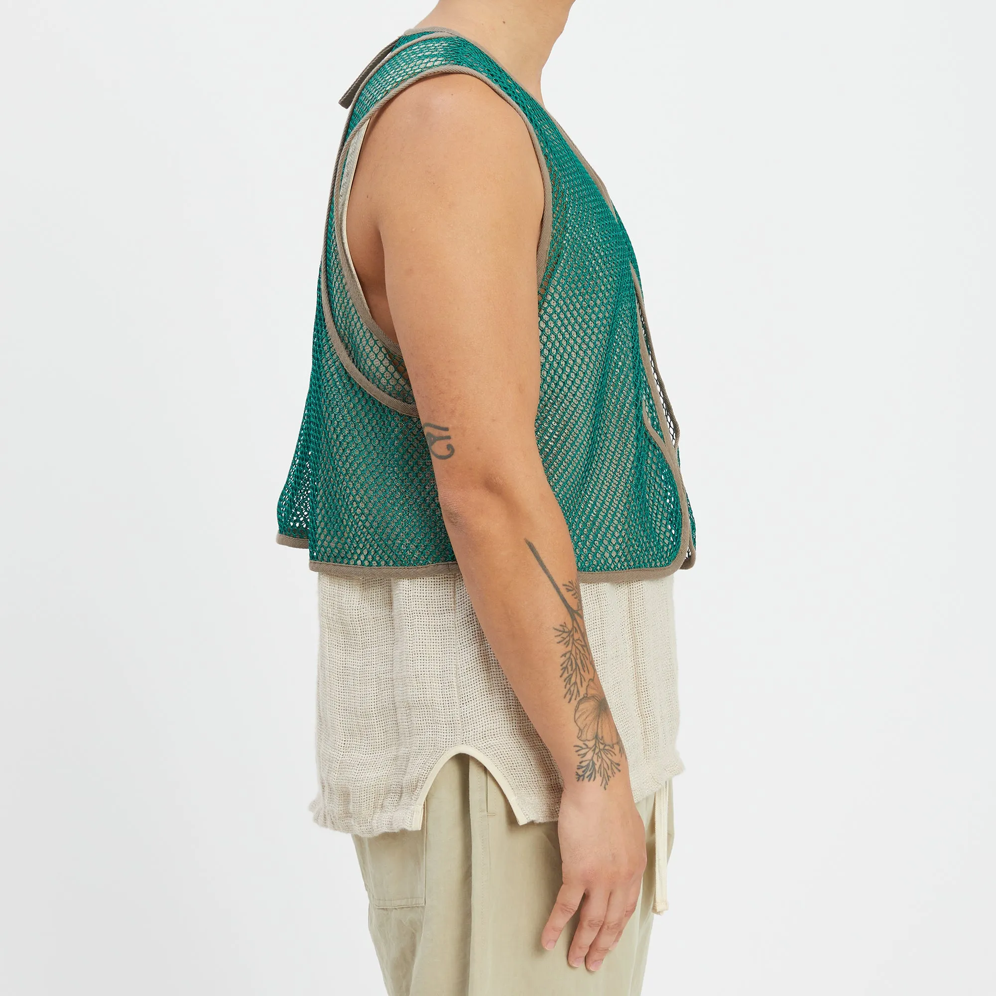 Trapper Vest - Green Mesh sold by S.K. Manor Hill product image thumbnail 4