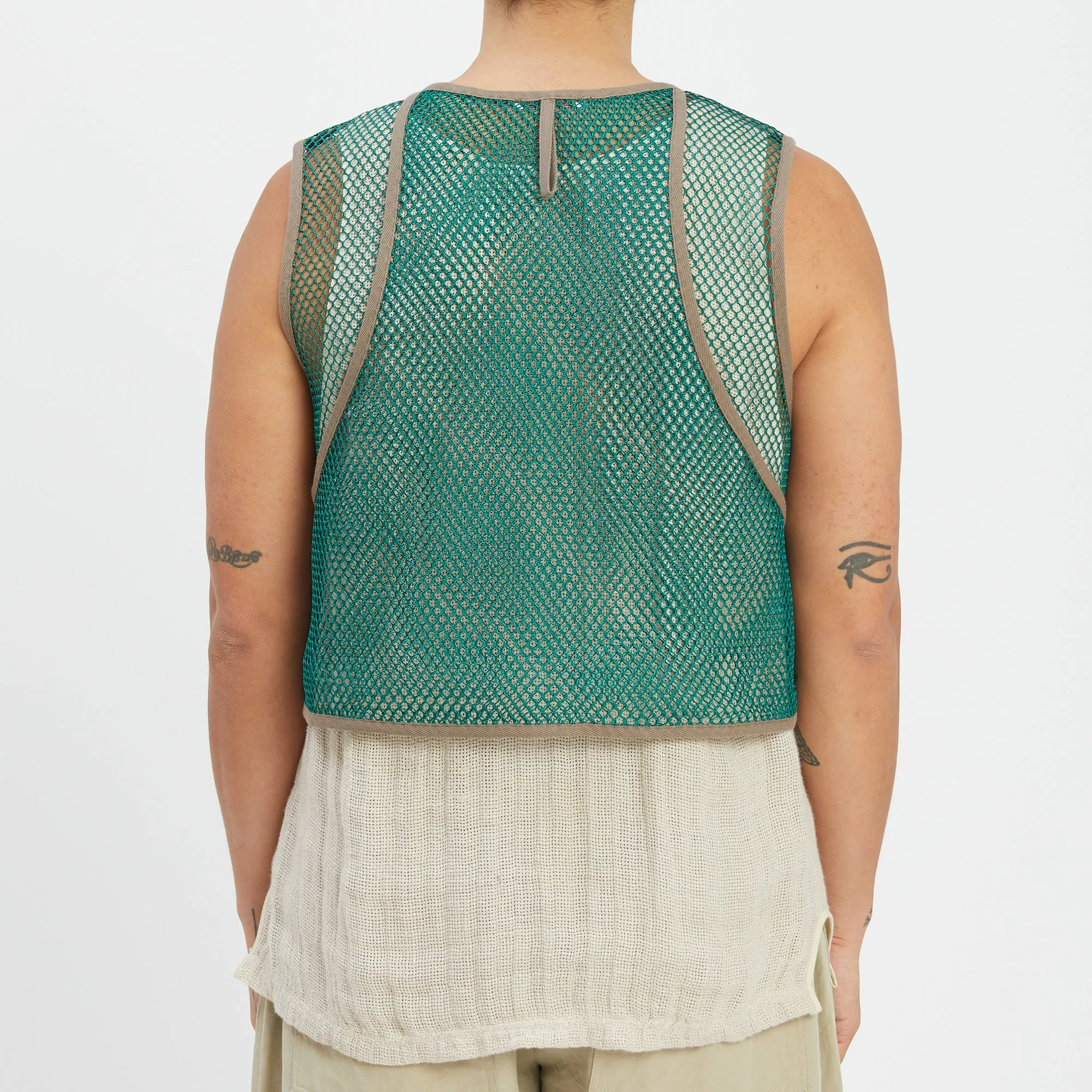 Trapper Vest - Green Mesh sold by S.K. Manor Hill product image thumbnail 5