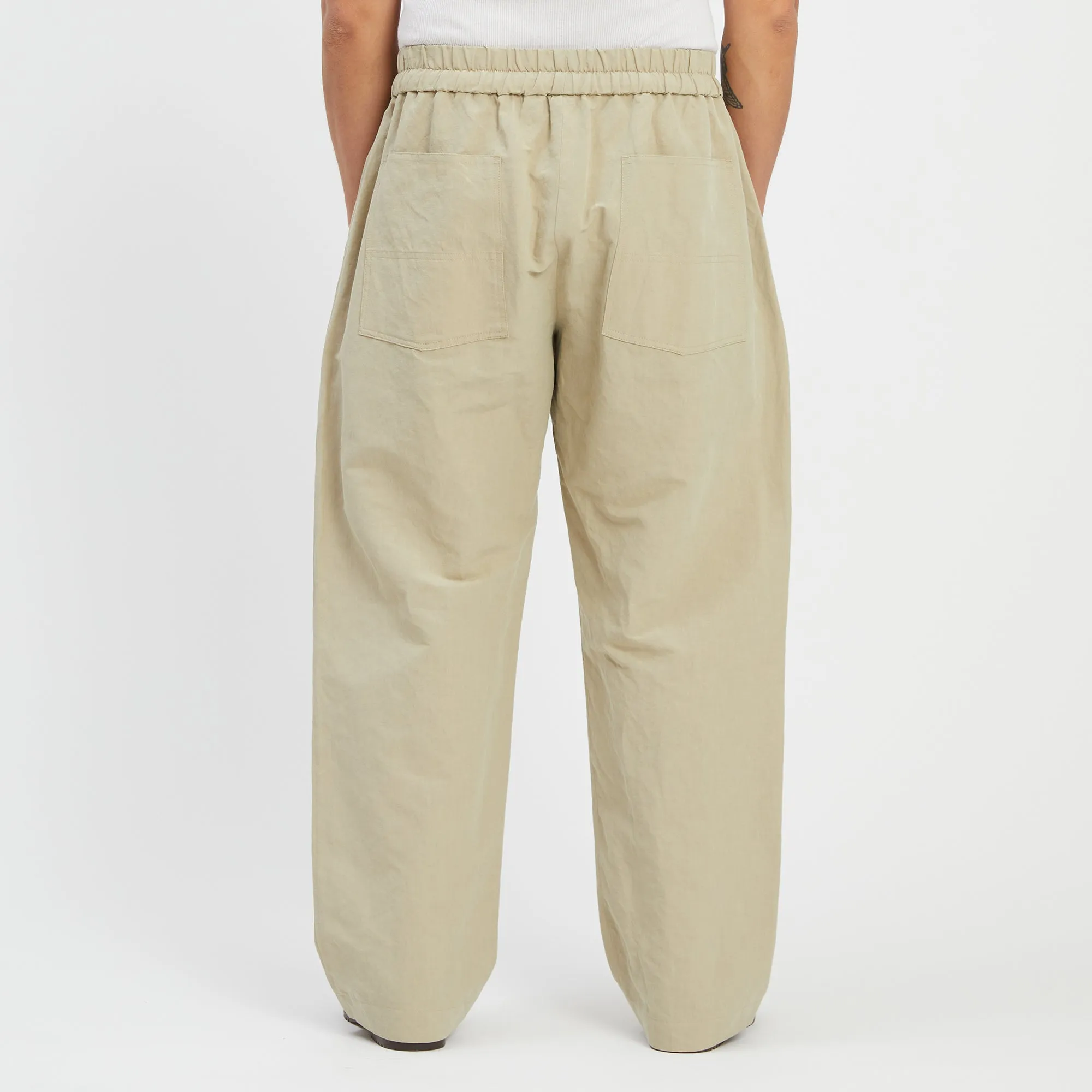 Big Bronco Pant - Beige Linen / Cotton sold by S.K. Manor Hill product image thumbnail 5