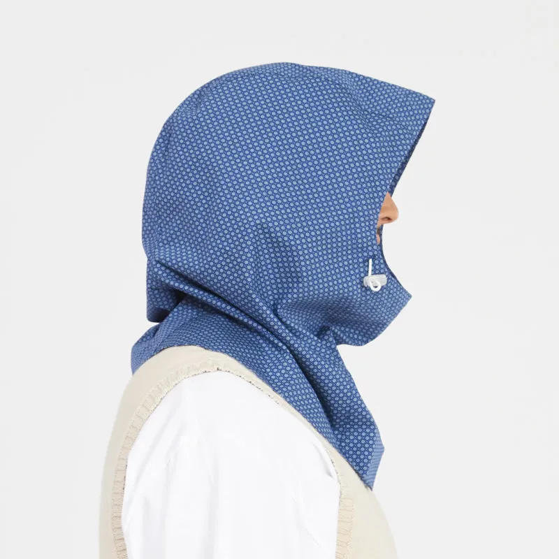 Hood - Navy Blue Foulard Cotton sold by S.K. Manor Hill product image thumbnail 4