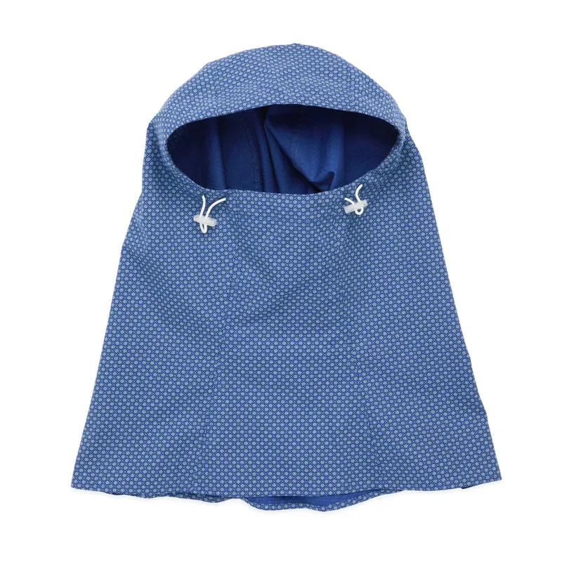 Hood - Navy Blue Foulard Cotton sold by S.K. Manor Hill