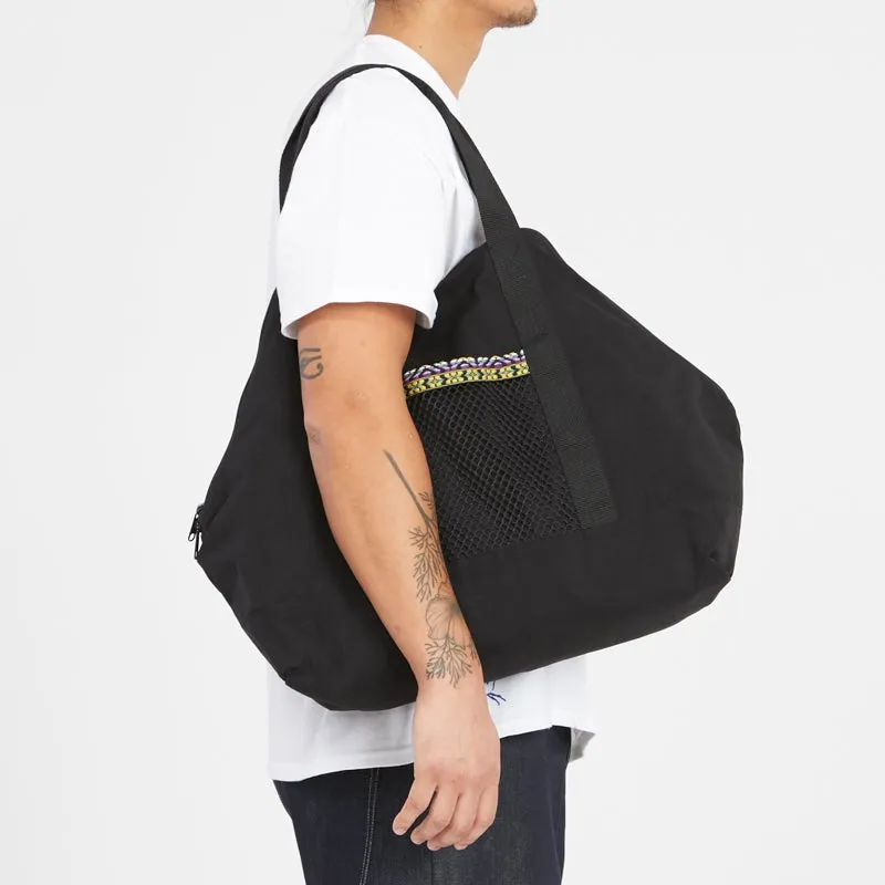 Weekend Bag - Black Waxed Cotton/Nylon sold by S.K. Manor Hill product image thumbnail 4