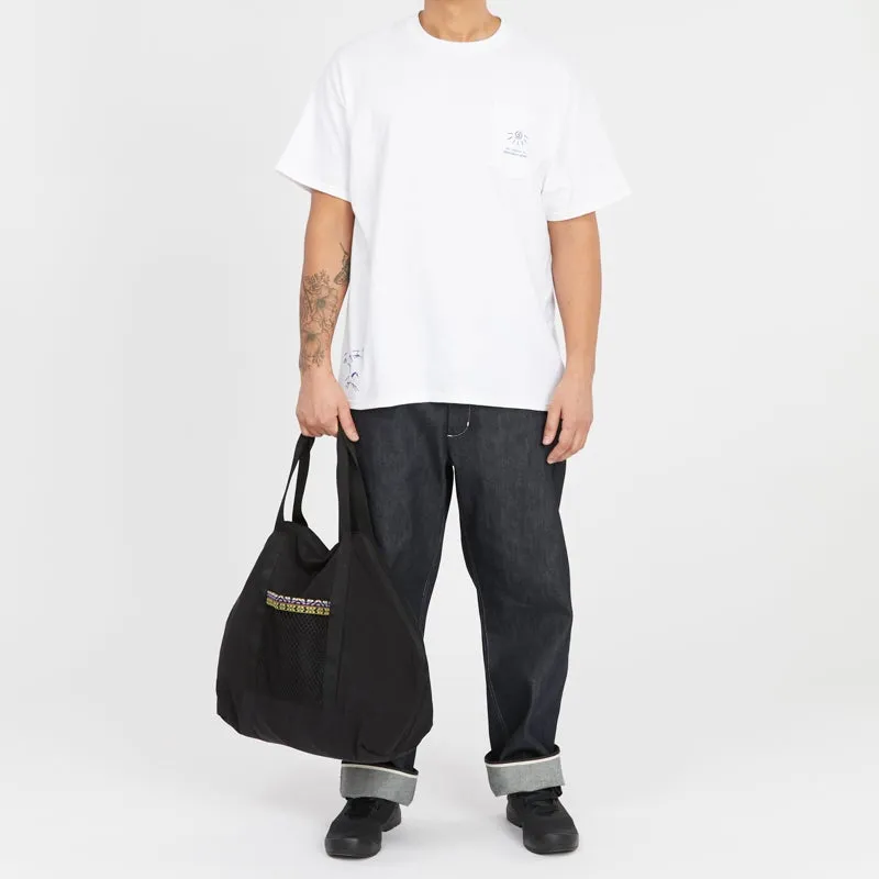 Weekend Bag - Black Waxed Cotton/Nylon sold by S.K. Manor Hill product image thumbnail 2