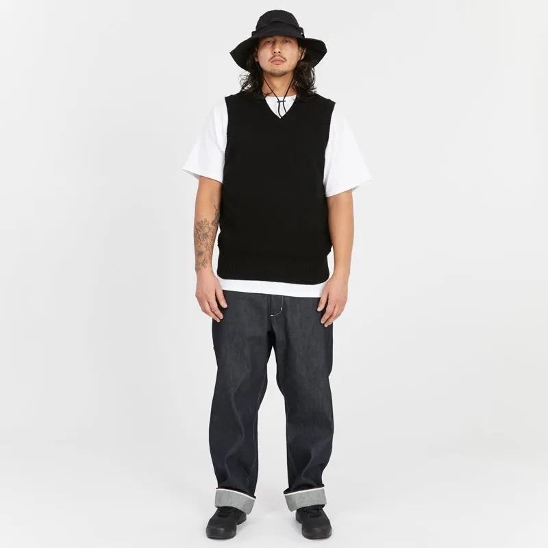 Boonie Bucket Hat - Black Waxed Cotton/Nylon sold by S.K. Manor Hill product image thumbnail 2