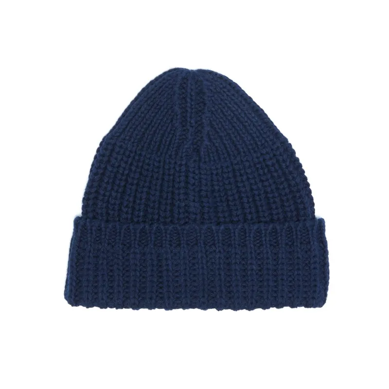 Watch Cap - Navy Cotton made by S.K. Manor Hill