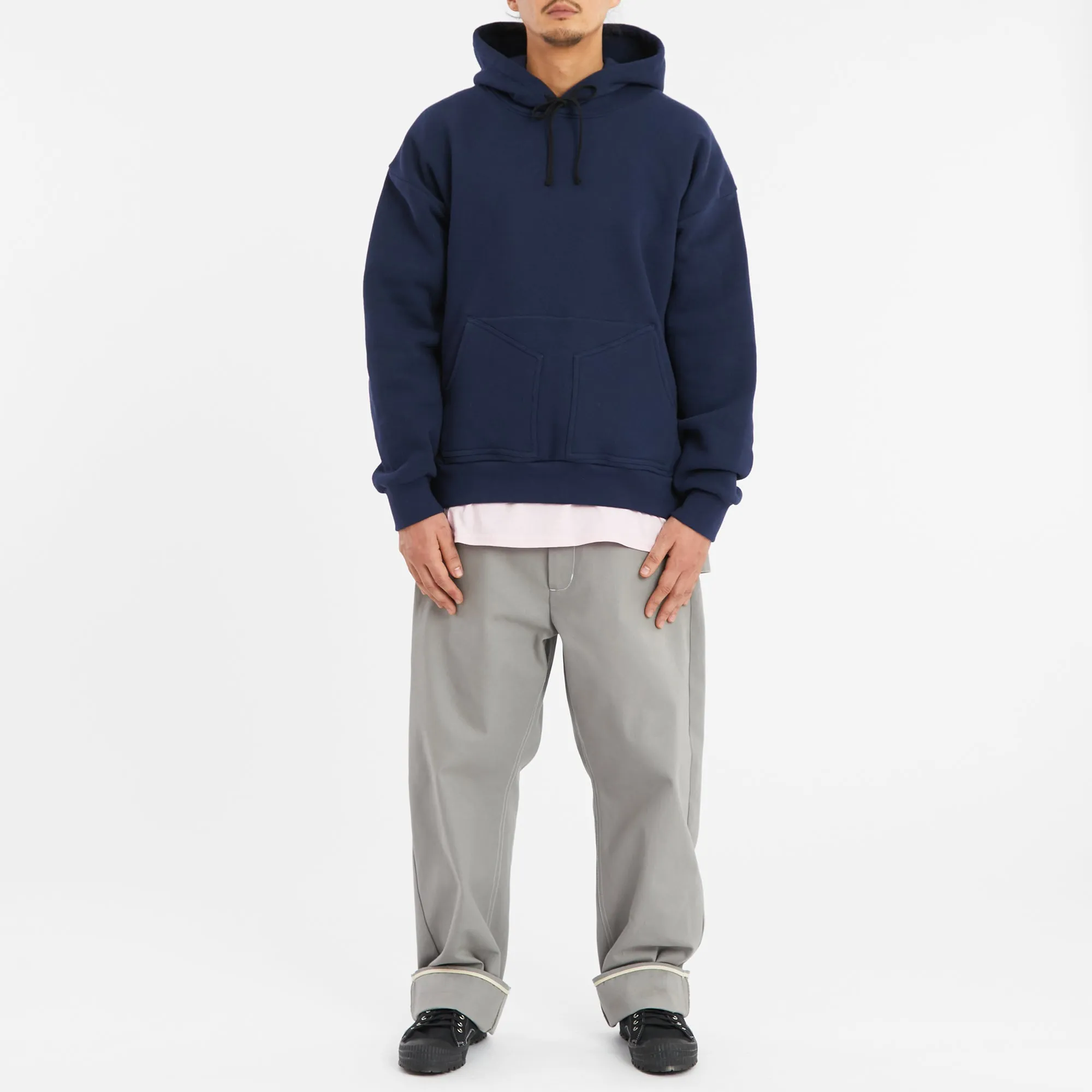 Reversible Evert Hoodie - Navy sold by S.K. Manor Hill product image thumbnail 2