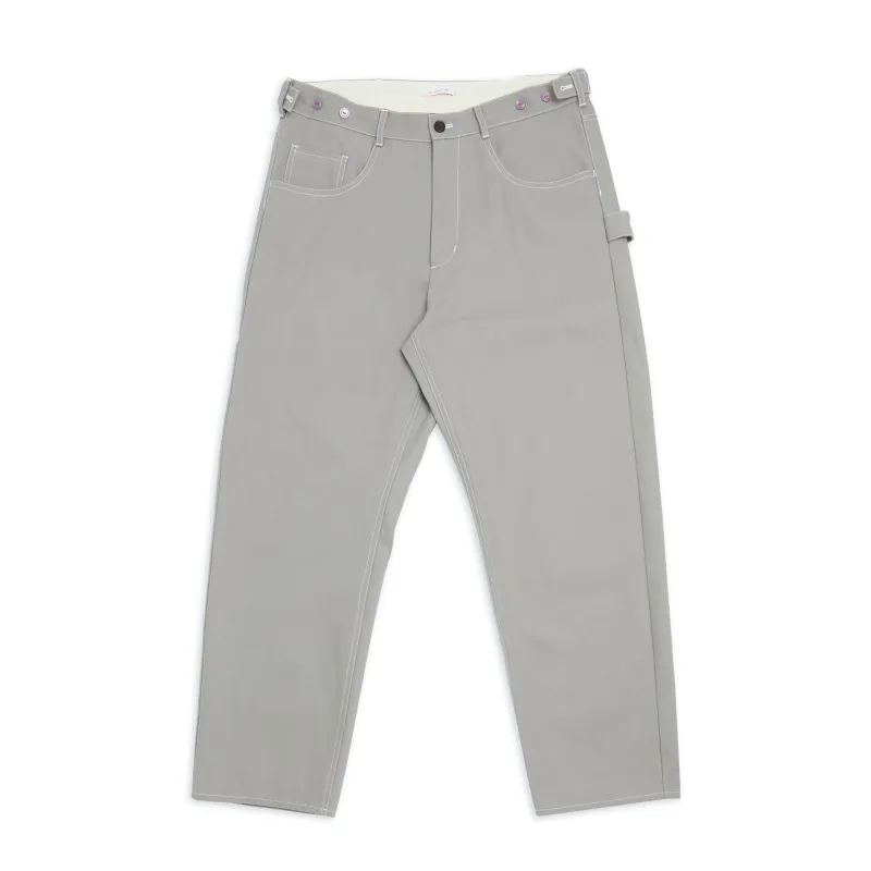 Mason Pant - Grey 12 oz Duck Cotton Canvas made by S.K. Manor Hill