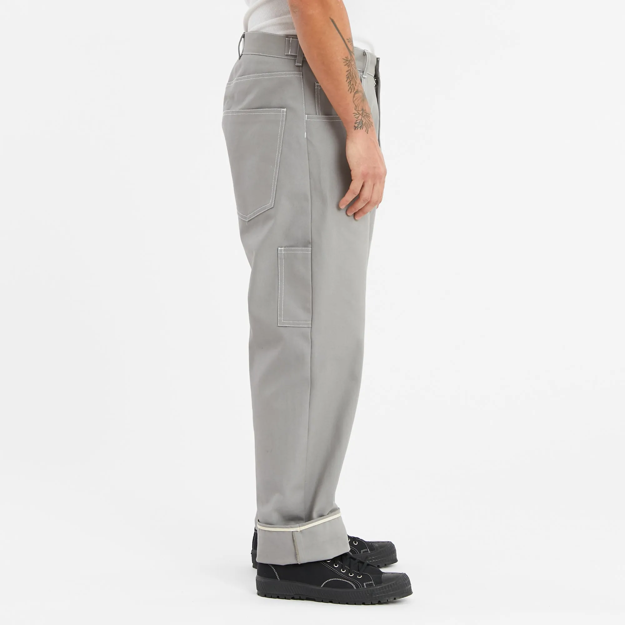 Mason Pant - Grey 12 oz Duck Cotton Canvas sold by S.K. Manor Hill product image thumbnail 4