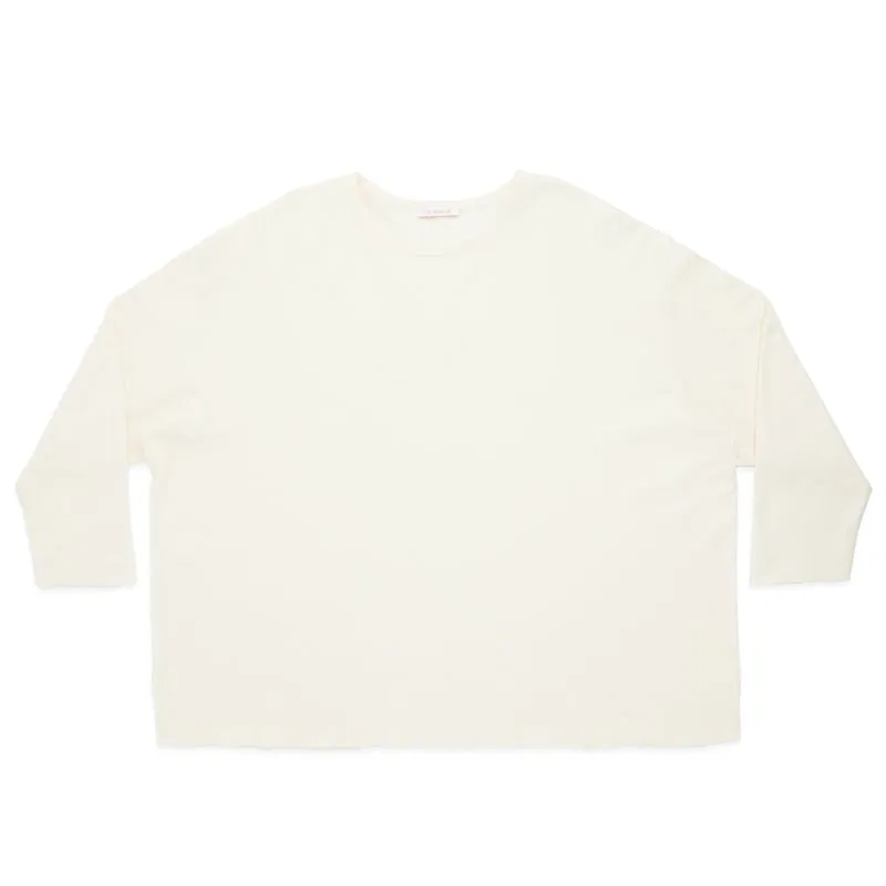Waffle Thermal Long Sleeve T-Shirt - Natural made by S.K. Manor Hill