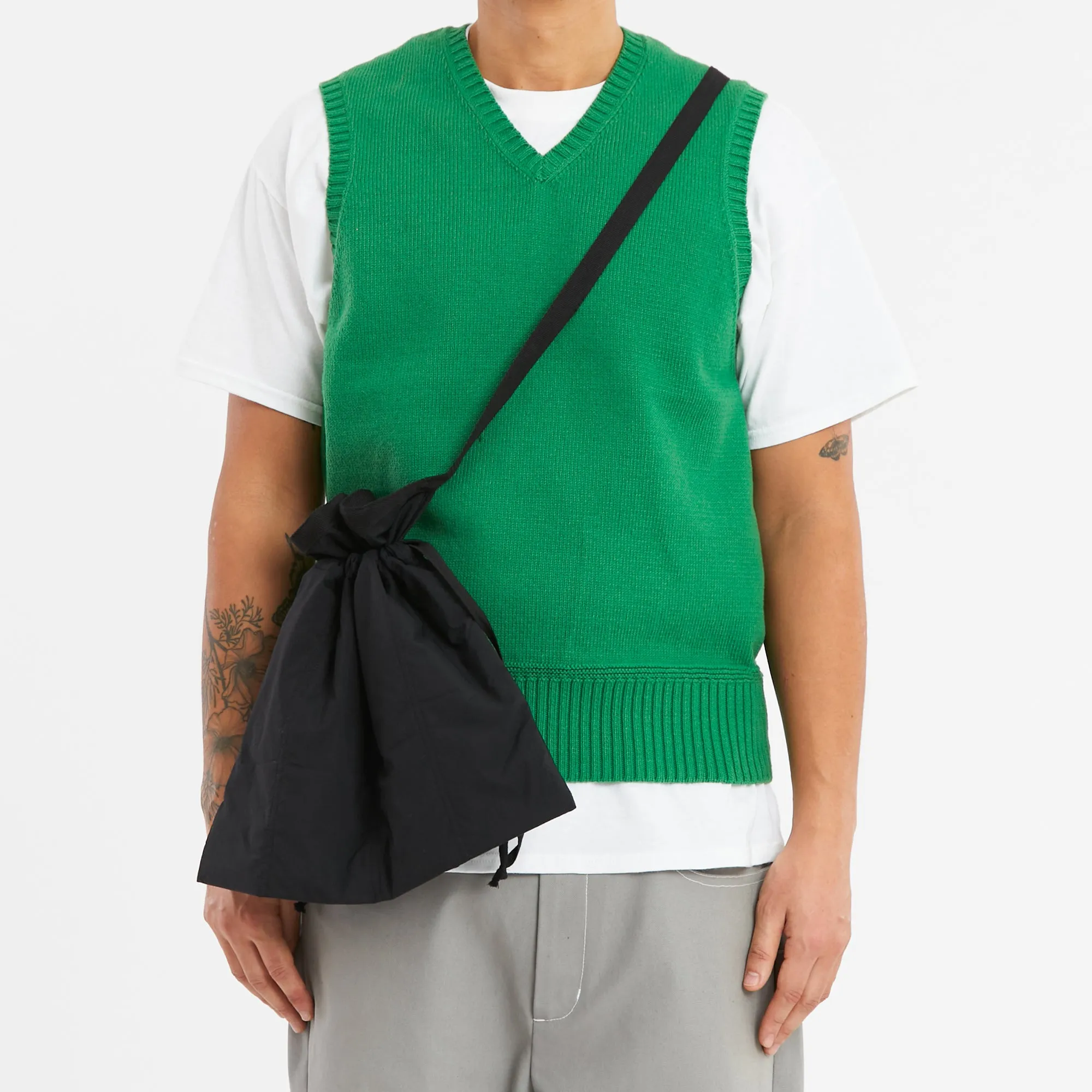 Medium Ditty Bag – Black Quilted REC Nylon WR sold by S.K. Manor Hill product image thumbnail 3