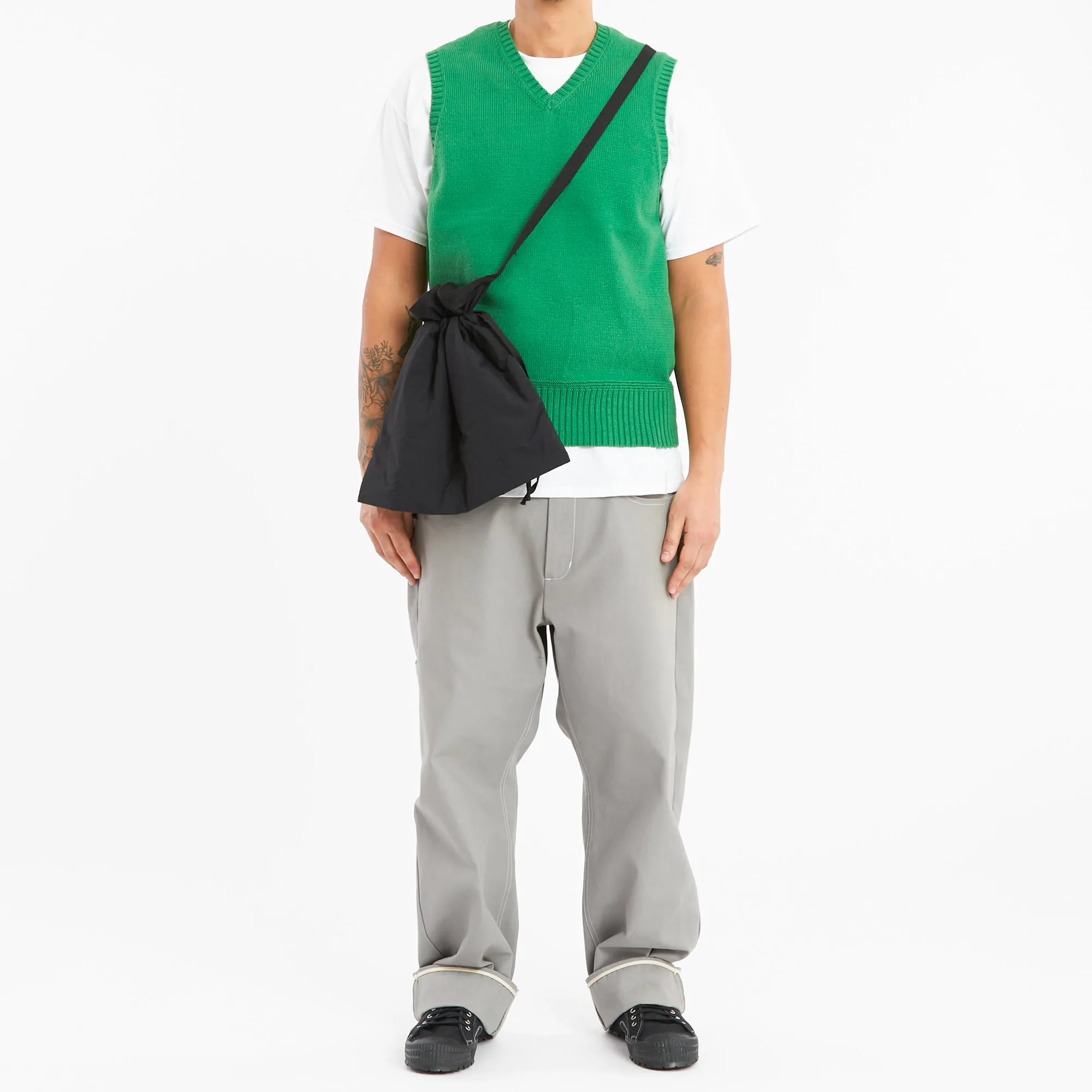 Medium Ditty Bag – Black Quilted REC Nylon WR sold by S.K. Manor Hill product image thumbnail 2