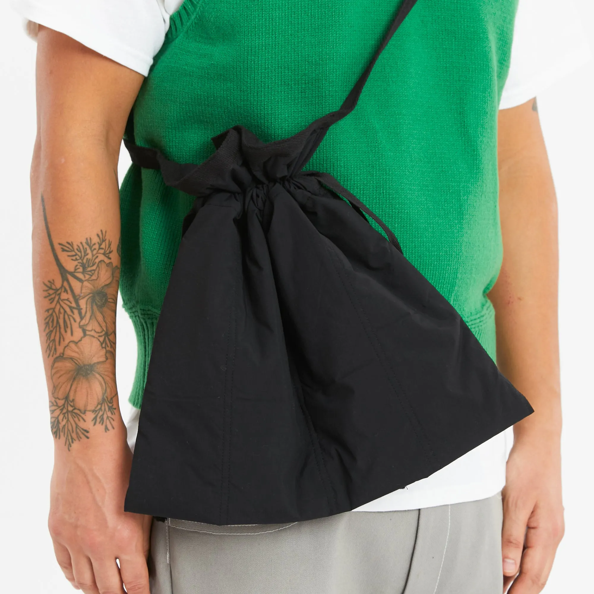Medium Ditty Bag – Black Quilted REC Nylon WR sold by S.K. Manor Hill product image thumbnail 4