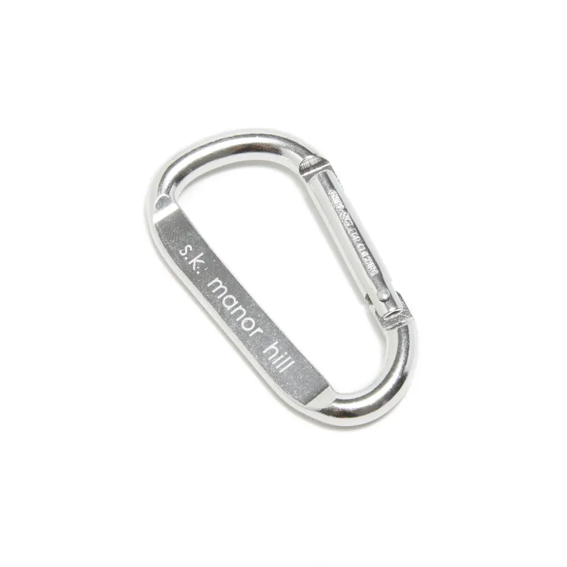 80mm Carabiner - Silver made by S.K. Manor Hill