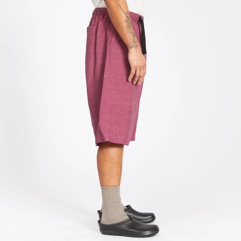 Palego Short - Magenta Viscose/Linen sold by S.K. Manor Hill product image thumbnail 5