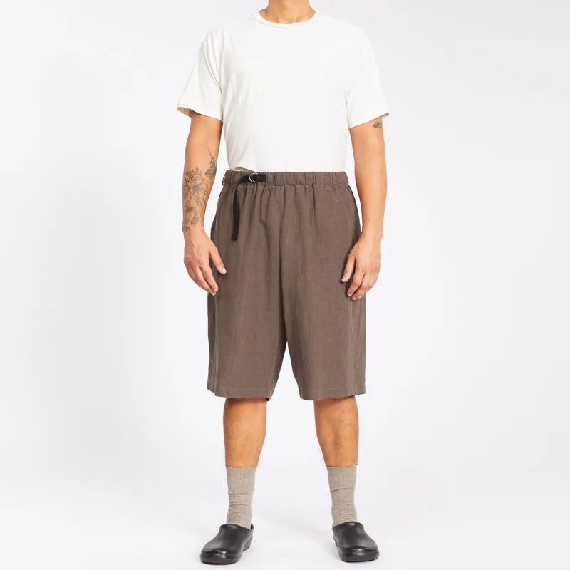 Palego Short - Brown Ramie sold by S.K. Manor Hill product image thumbnail 2