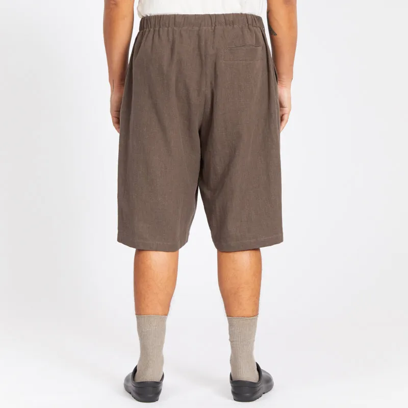 Palego Short - Brown Ramie sold by S.K. Manor Hill product image thumbnail 5