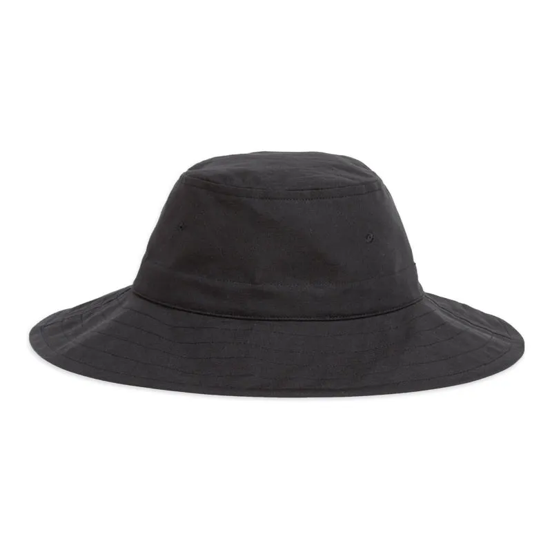 Bucket Hat - Black Coated Linen/Cotton made by S.K. Manor Hill