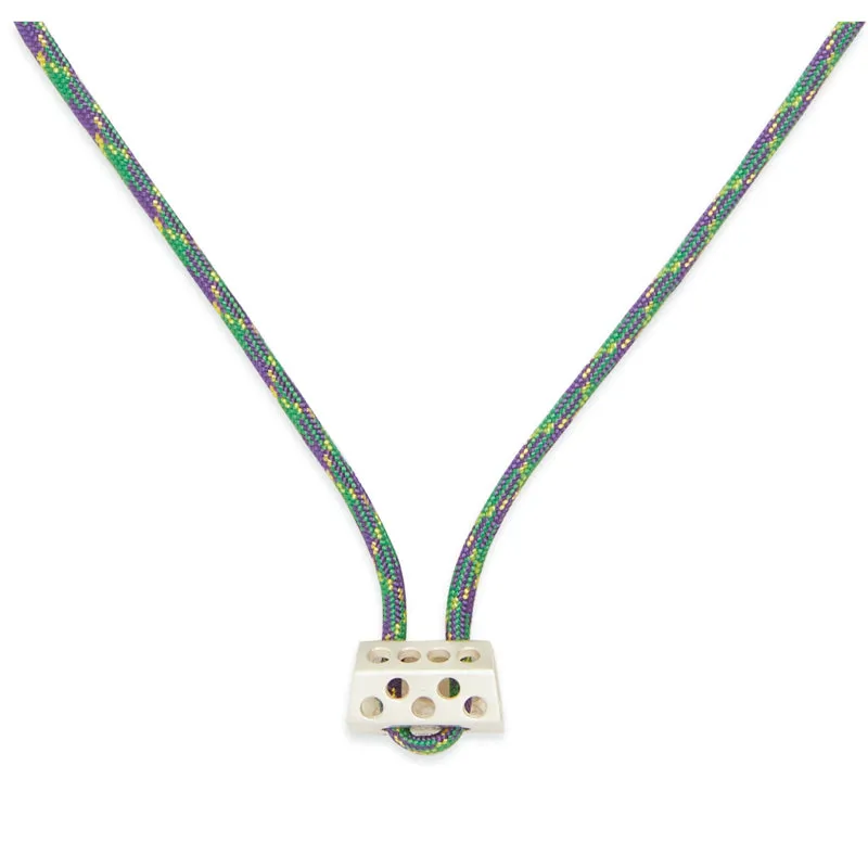 Small Hex Sterling Silver Necklace made by S.K. Manor Hill