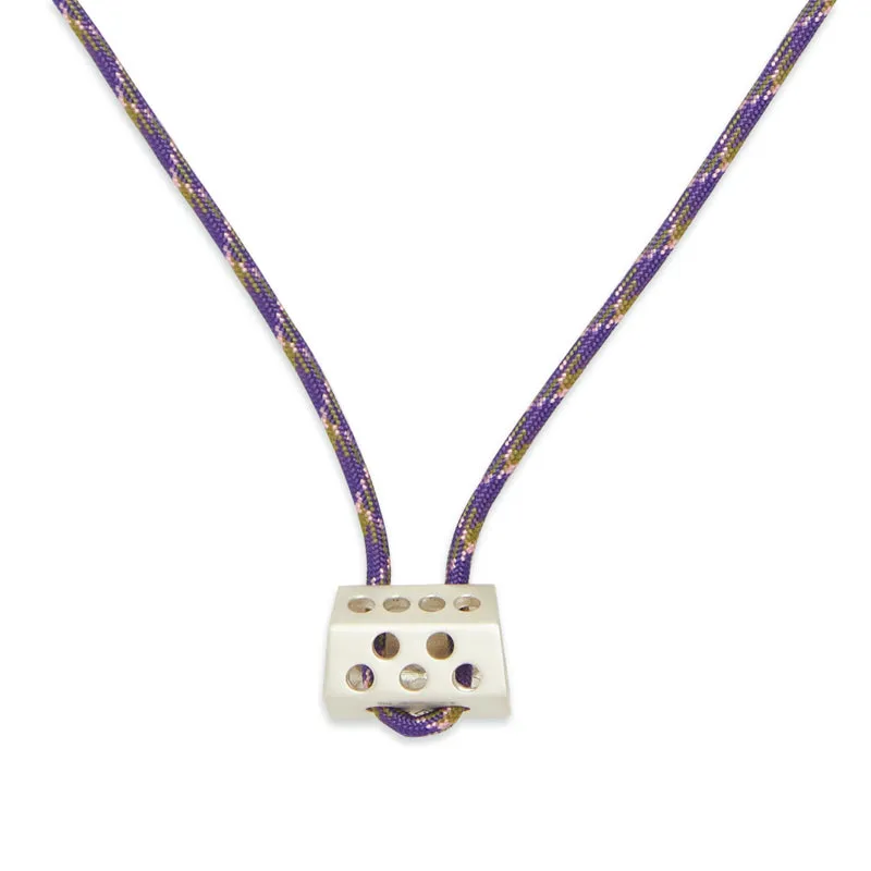 Large Hex Sterling Silver Necklace made by S.K. Manor Hill