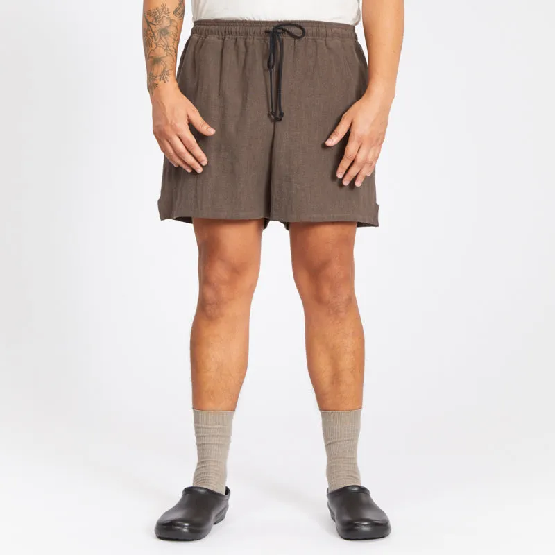 MT Short - Brown Ramie sold by S.K. Manor Hill product image thumbnail 3