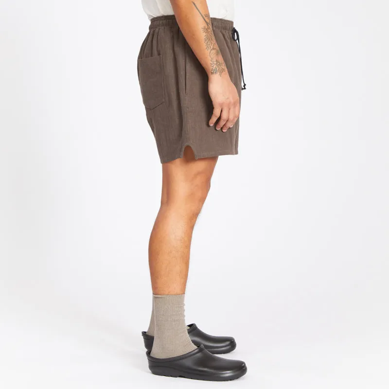 MT Short - Brown Ramie sold by S.K. Manor Hill product image thumbnail 4