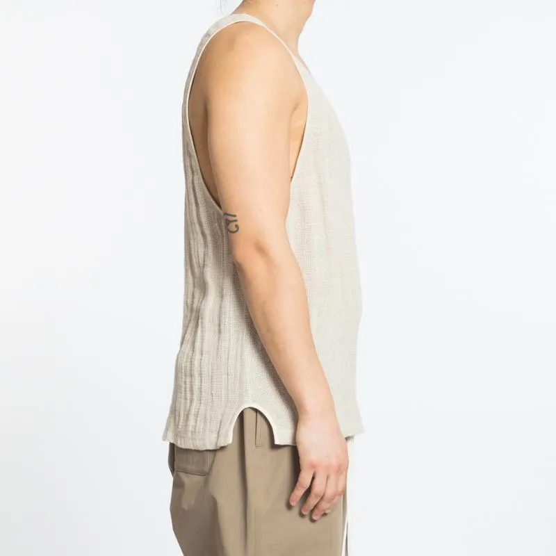 Tank Top - Natural Linen sold by S.K. Manor Hill product image thumbnail 4