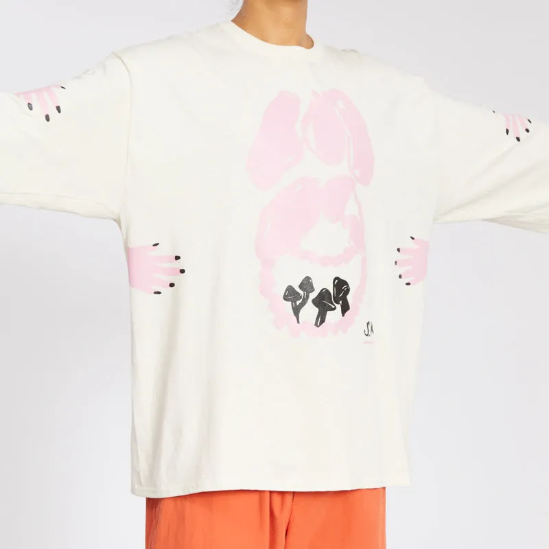 'Food of the Gods' LS T-Shirt - Natural Cotton sold by S.K. Manor Hill product image thumbnail 4