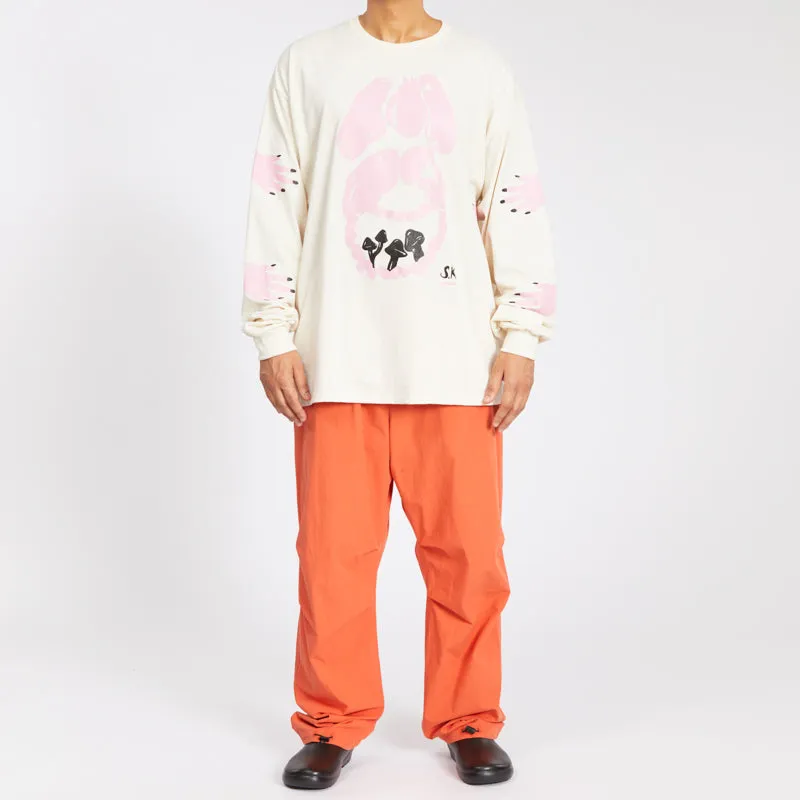 'Food of the Gods' LS T-Shirt - Natural Cotton sold by S.K. Manor Hill product image thumbnail 2