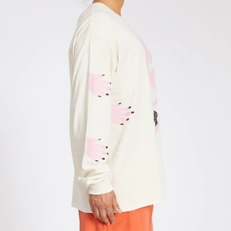 'Food of the Gods' LS T-Shirt - Natural Cotton sold by S.K. Manor Hill product image thumbnail 5