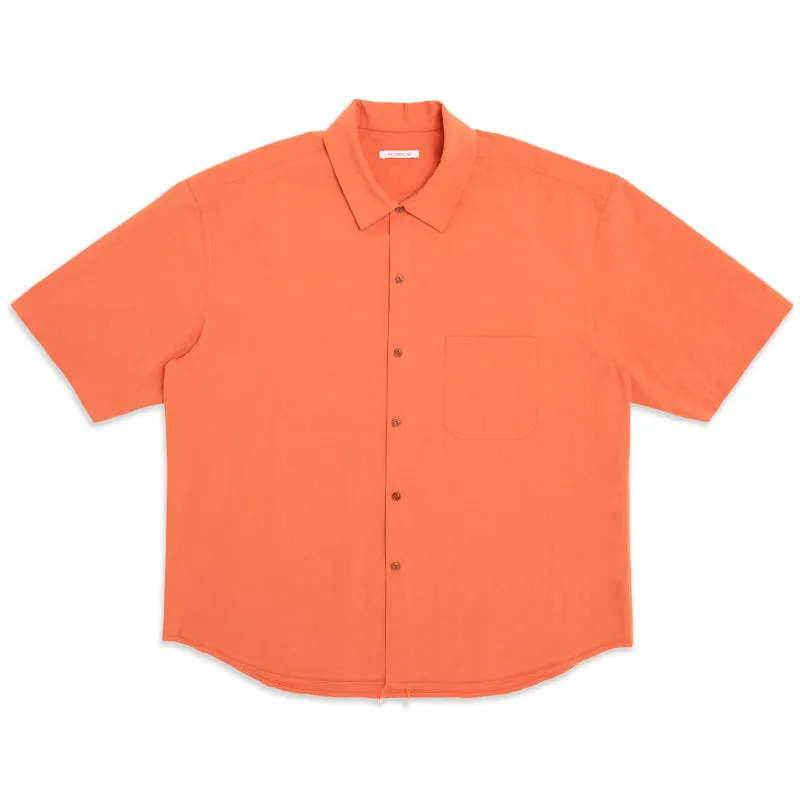 Sage Shirt - Orange Cotton sold by S.K. Manor Hill