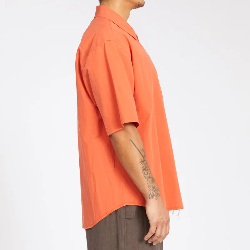 Sage Shirt - Orange Cotton sold by S.K. Manor Hill product image thumbnail 4
