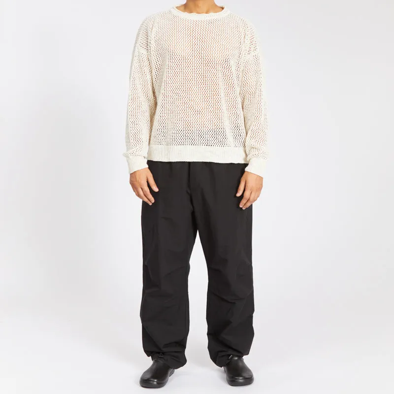 Open Knit Sweater - Natural Linen Cotton sold by S.K. Manor Hill product image thumbnail 2