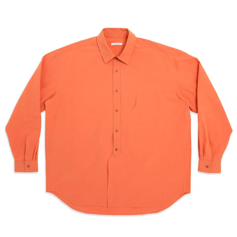 Savant Shirt - Orange Cotton made by S.K. Manor Hill