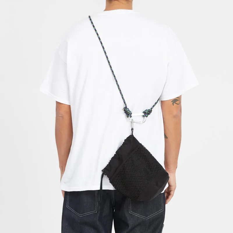 Chalk Bag - Black Waxed Cotton/Nylon sold by S.K. Manor Hill product image thumbnail 4
