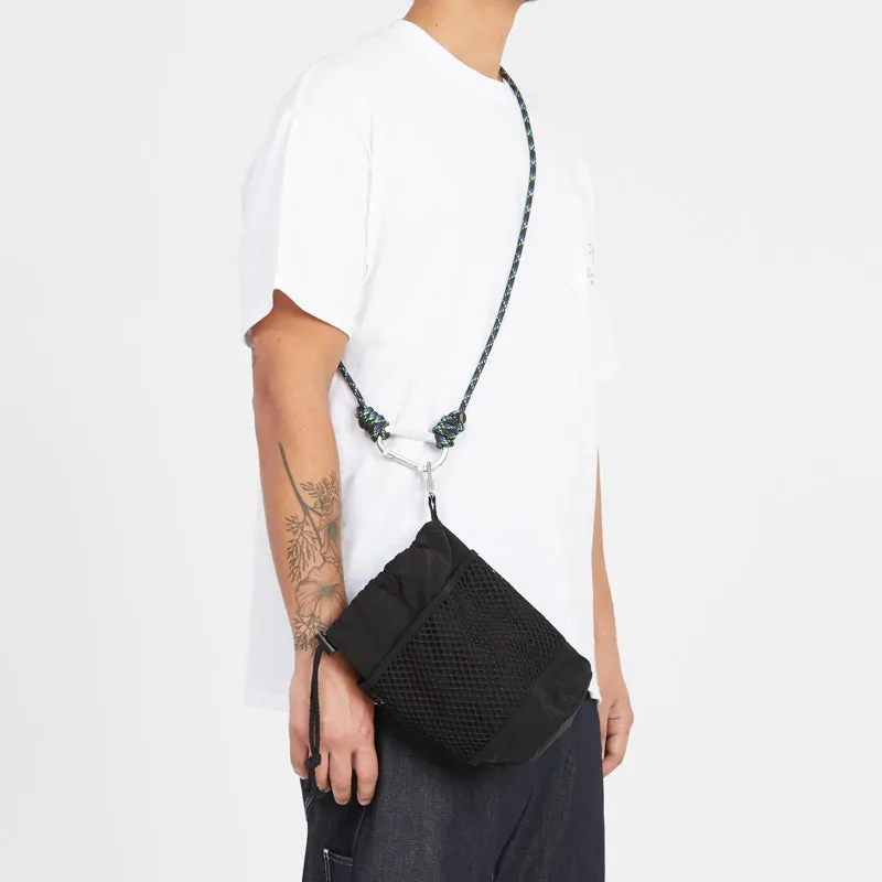 Chalk Bag - Black Waxed Cotton/Nylon sold by S.K. Manor Hill product image thumbnail 3