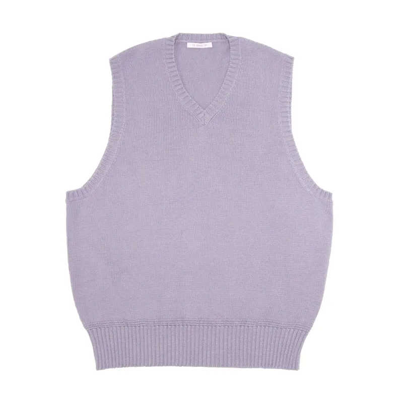 Sweater Vest - Lavender Cotton made by S.K. Manor Hill