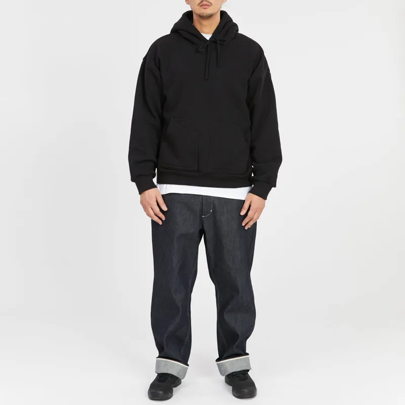 Reversible Evert Hoodie - Black Cotton Fleece sold by S.K. Manor Hill product image thumbnail 2