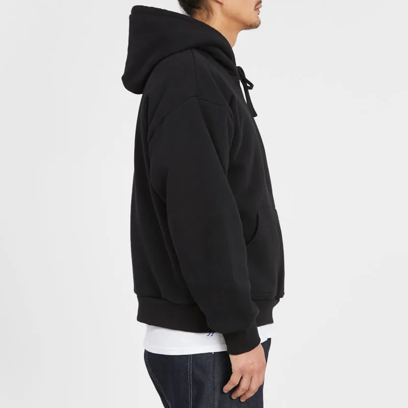 Reversible Evert Hoodie - Black Cotton Fleece sold by S.K. Manor Hill product image thumbnail 4